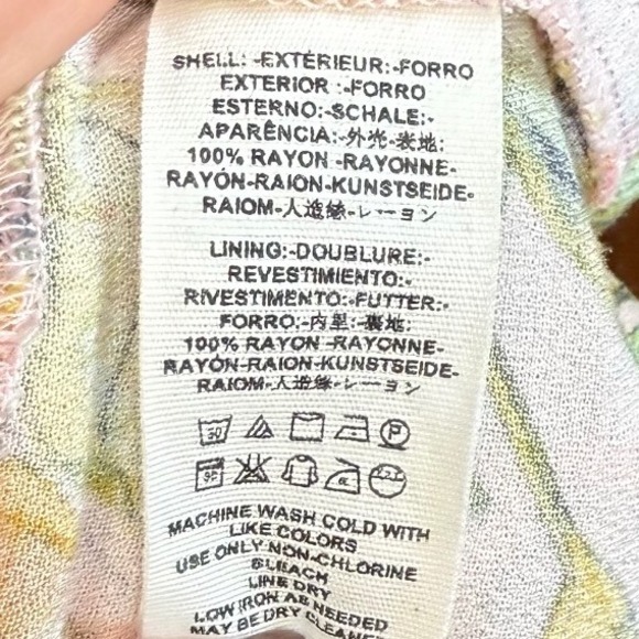 Free People, We the Free Tegan Printed Mini Dress, Long Sleeve Mini Dress Size 4 - Picture 11 of 11